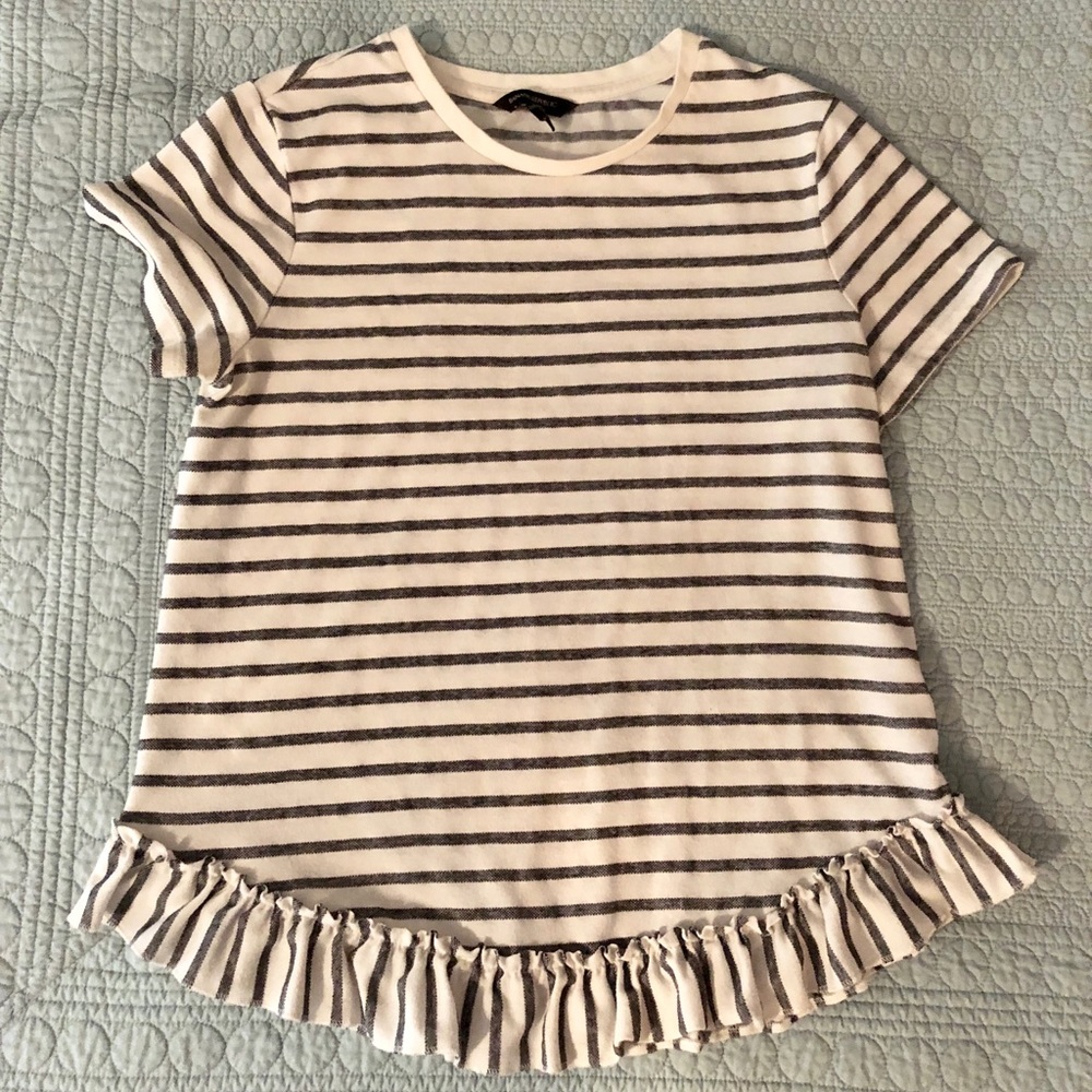 BANANA REPUBLIC Striped T-Shirt